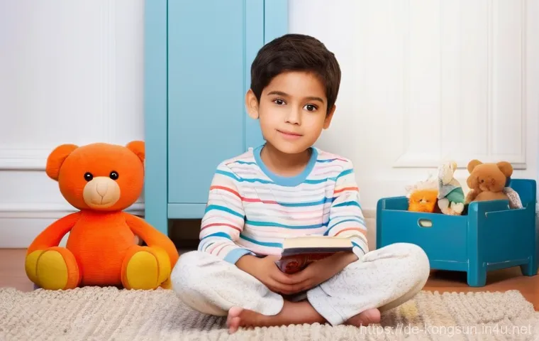 콩순이 캐릭터와 유아 심리 - **Imaginative Role-Playing Adventure:**
    A vibrant, medium-shot image of a diverse group of three...