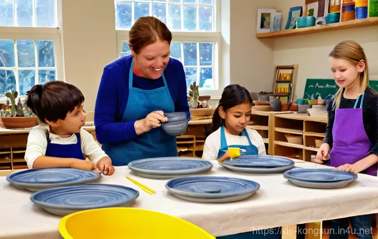 콩순이와 함께하는 체험 프로그램 - **Nature Exploration & Family Bonding**
    "A diverse, multi-generational family (grandparents, par...