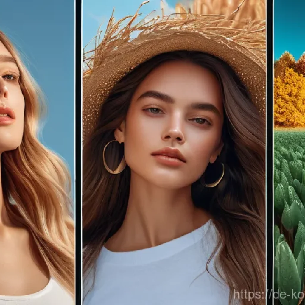 콩순이 캐릭터 인형 만들기 - Here are three detailed image prompts: