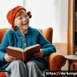 콩순이와 관련된 재미있는 사실 - **Prompt:** "A heartwarming scene depicting intergenerational connection through a classic children'...